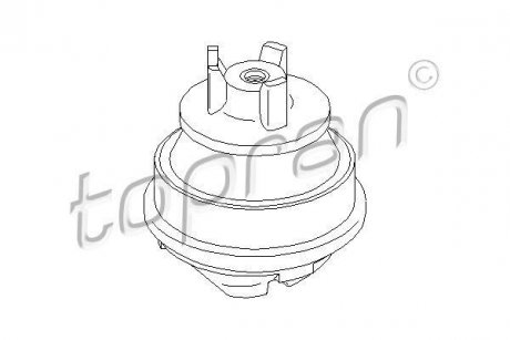 Подушка двигателя TOPRAN TOPRAN / HANS PRIES 401258