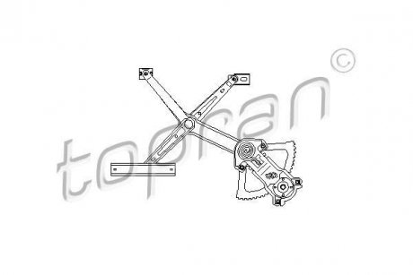 Стеклоподъемник TOPRAN TOPRAN / HANS PRIES 401427 (фото 1)