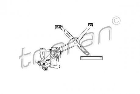 Стеклоподъемник TOPRAN TOPRAN / HANS PRIES 401428