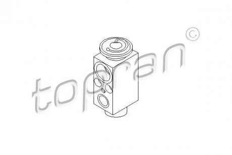 Расширительный клапан, кондиционер TOPRAN TOPRAN / HANS PRIES 401523