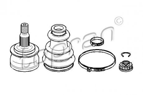 Шарнірний набір zewn. TOPRAN TOPRAN / HANS PRIES 401773