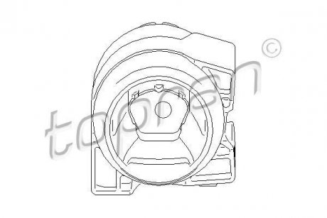 Подушка двигателя TOPRAN TOPRAN / HANS PRIES 407830