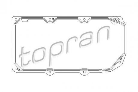 Прокладка/ущільнення гідравлічного фільтра коробки передач TOPRAN TOPRAN / HANS PRIES 407904