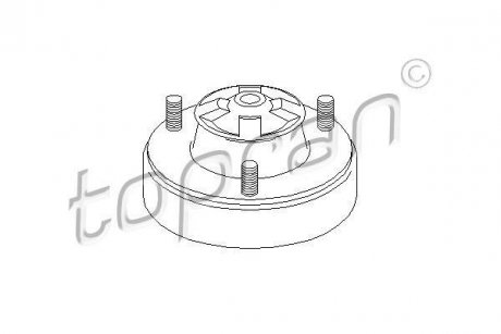 Опора стойка амортизатора TOPRAN TOPRAN / HANS PRIES 500053
