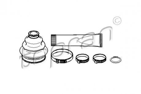 Пыльник приводного вала.) TOPRAN TOPRAN / HANS PRIES 500587