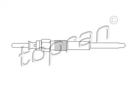 СВЕЧКА РАЗЖАРЕНИЯ TOPRAN TOPRAN / HANS PRIES 500640
