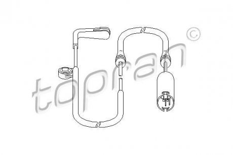 Датчик зносу гальмівних колодок TOPRAN TOPRAN / HANS PRIES 500667