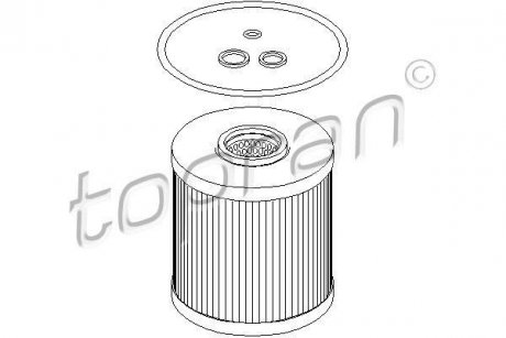 Фільтр масла TOPRAN TOPRAN / HANS PRIES 500728