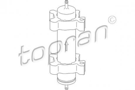 Фильтр топлива TOPRAN TOPRAN / HANS PRIES 500741 (фото 1)