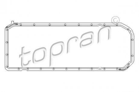 Прокладка масляного піддону TOPRAN TOPRAN / HANS PRIES 500775