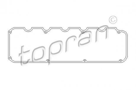 Прокладка клапанной крышки TOPRAN TOPRAN / HANS PRIES 500855