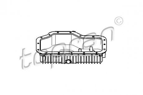 Масляный поддон TOPRAN TOPRAN / HANS PRIES 500880