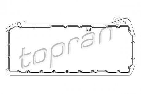 Прокладка, маслянный піддон TOPRAN TOPRAN / HANS PRIES 500906