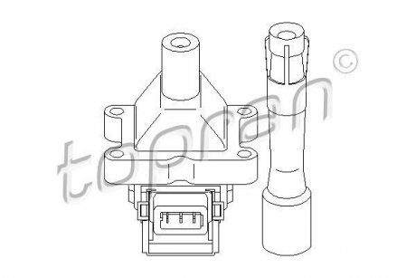 Котушка запалення TOPRAN TOPRAN / HANS PRIES 500961 (фото 1)