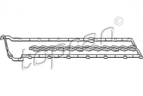 Прокладка клапанной крышки TOPRAN TOPRAN / HANS PRIES 501254