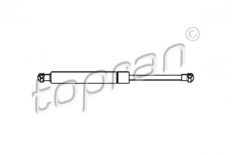 Пружина газова TOPRAN TOPRAN / HANS PRIES 501286