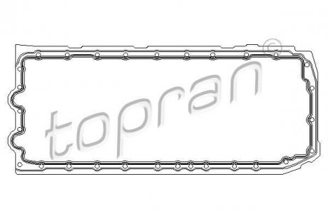 Масляный поддон TOPRAN TOPRAN / HANS PRIES 501411