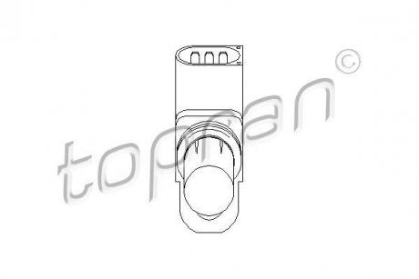Датчик положения коленвала TOPRAN TOPRAN / HANS PRIES 501446