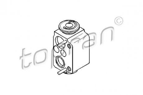 Розширювальний клапан, кондиціонер TOPRAN TOPRAN / HANS PRIES 501546