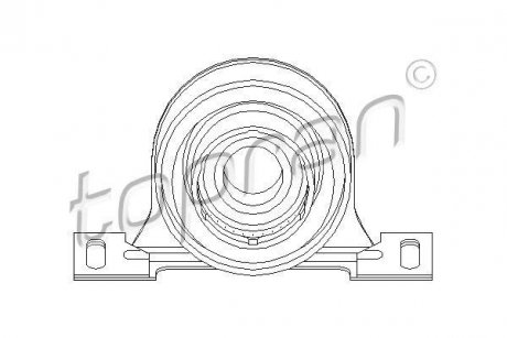 Подвеска карданного вала TOPRAN TOPRAN / HANS PRIES 501594