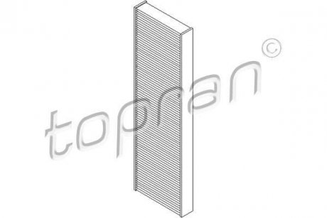Фильтр салона TOPRAN TOPRAN / HANS PRIES 501654