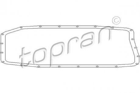 Прокладка масляного піддону TOPRAN TOPRAN / HANS PRIES 501748