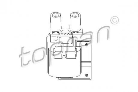 Котушка запалення TOPRAN TOPRAN / HANS PRIES 700112