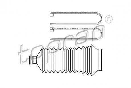 Пыльник (набор), рулевое управление TOPRAN TOPRAN / HANS PRIES 700374
