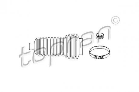 Пыльник (набор), рулевое управление TOPRAN TOPRAN / HANS PRIES 700375