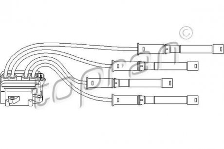 Катушка воспаления TOPRAN TOPRAN / HANS PRIES 700471
