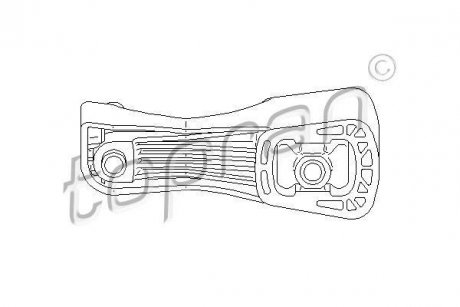 Подушка двигателя TOPRAN TOPRAN / HANS PRIES 700527