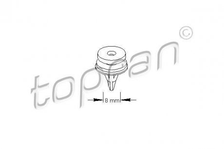 Пружинный зажим TOPRAN TOPRAN / HANS PRIES 700585