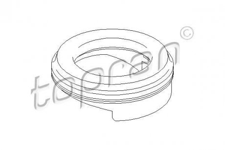 Подшипник качения, опора стойки амортизатора TOPRAN TOPRAN / HANS PRIES 700602 (фото 1)