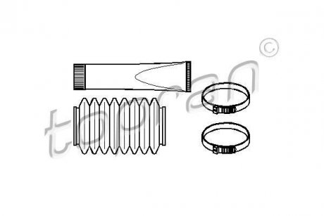 Пыльник (набор), рулевое управление TOPRAN TOPRAN / HANS PRIES 720237