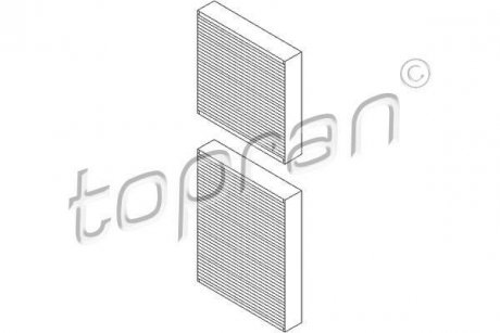 Фильтр воздуха (салона) TOPRAN TOPRAN / HANS PRIES 720336