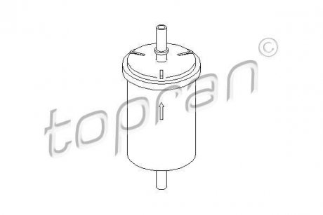 Фильтр топлива TOPRAN TOPRAN / HANS PRIES 720937