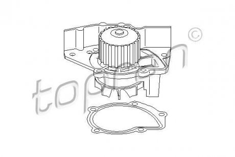 Помпа води TOPRAN / HANS PRIES 721218 (фото 1)