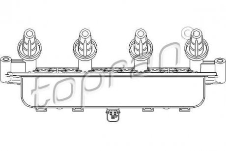 Котушка запалення TOPRAN TOPRAN / HANS PRIES 721405