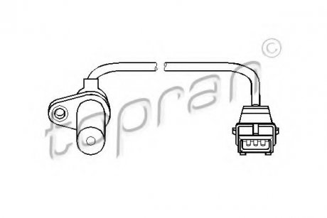 Датчик частоти обертання, керування двигуном TOPRAN TOPRAN / HANS PRIES 721687
