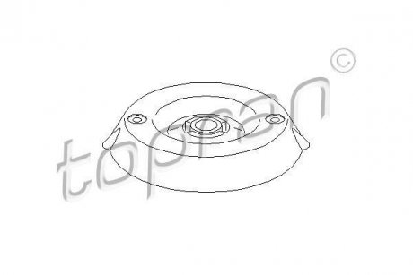 Опора стійка амортизатора TOPRAN TOPRAN / HANS PRIES 721808