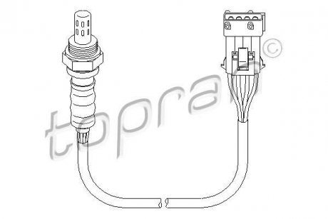 Лямбда-зонд TOPRAN TOPRAN / HANS PRIES 721861