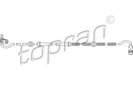 Датчик АБС TOPRAN TOPRAN / HANS PRIES 722100