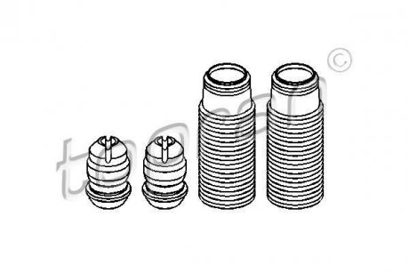 Пыльник амортизатора TOPRAN TOPRAN / HANS PRIES 914001