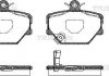 Комплект тормозных колодок, дисковый механизм TRISCAN 8110 10025 (фото 1)