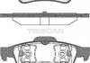 Комплект тормозных колодок, дисковый механизм TRISCAN 8110 10534 (фото 1)