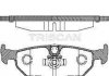 Комплект тормозных колодок, дисковый механизм TRISCAN 8110 11003 (фото 1)