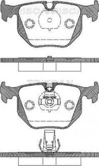 Комплект тормозных колодок, дисковый механизм TRISCAN 8110 11005 (фото 1)