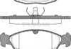 Комплект тормозных колодок, дисковый механизм TRISCAN 8110 24957 (фото 1)