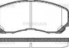 Комплект тормозных колодок, дисковый механизм TRISCAN 811042019 (фото 1)