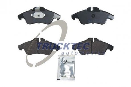 Тормозные колодки передние DB208-316 AUTOMOTIVE TRUCKTEC 0235082 (фото 1)